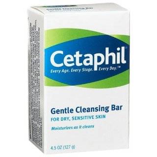  Cetaphil Gentle Cleansing Bar, 4.5 oz (Pack of 3) Beauty