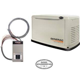 Generac Guardian Series 5870 8,000 Watt Air Cooled Liquid Propane 