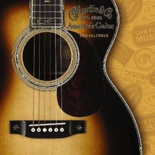 Martin Guitar 2012 Square 12x12 Wall Calendar