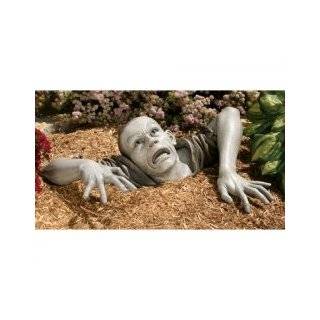 Halloween Partially Buried Zombie Graveyard Prop 