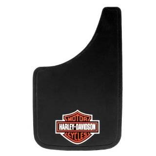   000524R01 Mud Flaps with Harley Davidson Logo   11x19 Splash Guards