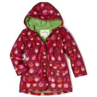 Hatley Girls 2 6x Nordic Apples Children Rain Coat