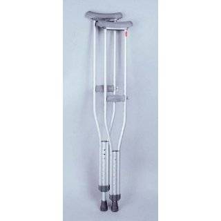   Healthcare P9200 Under Arm Light Weight Gray Aluminum Child Crutches