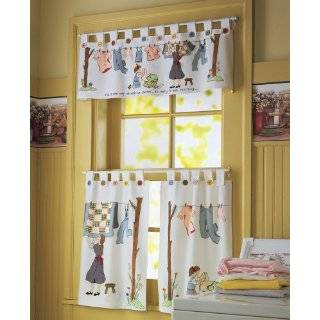 Nostalgic Laundry Room Cafe Curtains Set By Collections Etc