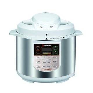 Tatung TPC 5L 5L Pressure Cooker with Inner Pot   Stainless Steel