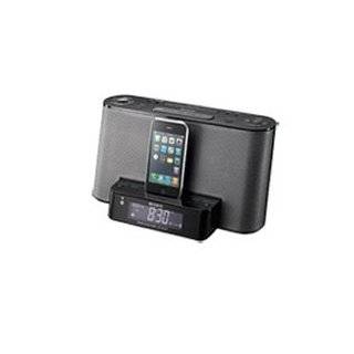  Sony Speaker Dock/Clock Radio for iPod and iPhone   Black 