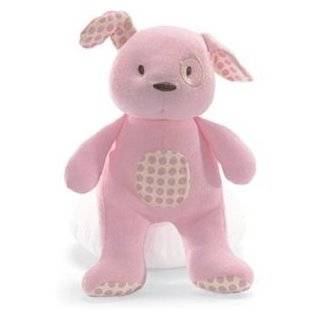 Gund Baby Love Our Earth Patch Puppy Stuffed Toy, Pink