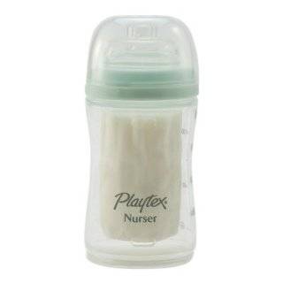 Playtex Drop Ins Premium Nurser Bottle, 4 Ounce, Colors May Vary