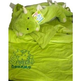 Snuggle Buds 3 in 1 Sleeping Bag, Pillow & Plush Animal Dragon