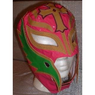  WWE Rey Mysterio Kid Size Replica Pink Mask Everything 