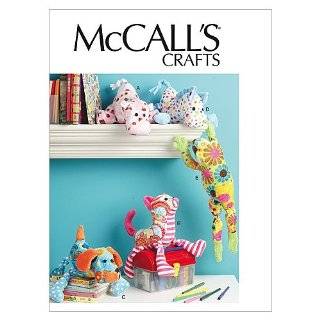 McCall Craft Sewing Pattern 2543   Use to Make   Penguins, Polar Bears 