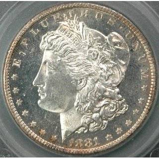 1881 S Morgan Silver Dollar Graded MS66 Deep Mirror Proof Like by SEGS