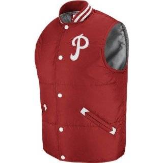   Phillies Mitchell & Ness Tailgate Throwback Snap Vest Jacket