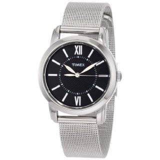   Timex Womens T2N6799J Style Silver Tone Mesh Bracelet Watch Timex