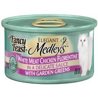  Fancy Feast Elegant Medleys White Meat Chicken Florentine 