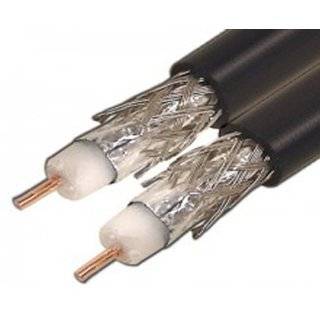  Rg6 Dual Copper Clad Steel 500ft 3ghz Coaxial Cable White 