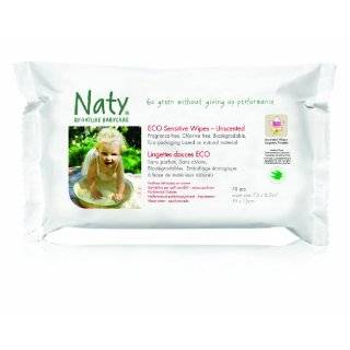 Nature babycare Eco Sensitive Fragrance Free Wipes, 70 count Boxes 
